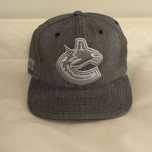 Gray Vancouver Canucks Hat